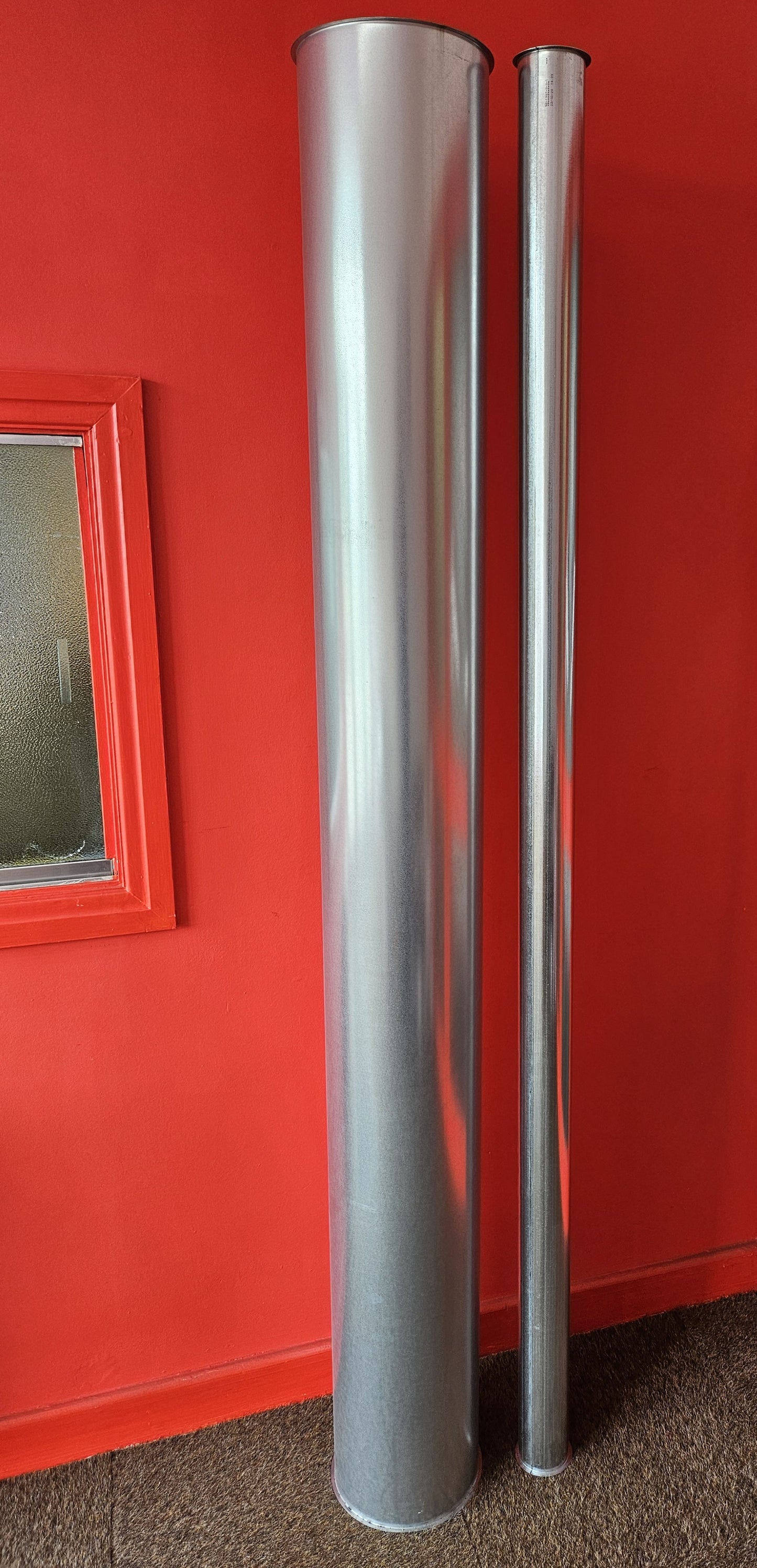 Laser welded straight pipe