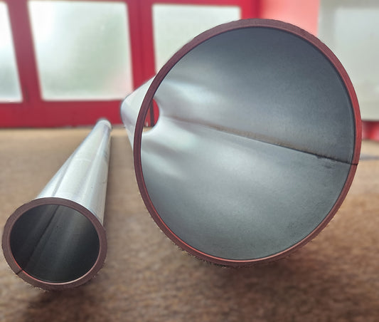 Laser welded straight pipe